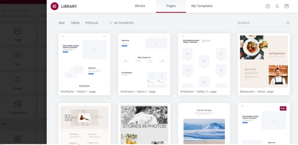 Elementor Predesigned Templates Elementor Predesigned Templates